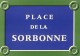 Plaques De Rues De Paris" -  Place De La Sorbonne - 5e Arr. - Divisé- Non Circulé - Editeur Publistar - - Arrondissement: 05