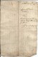 Cachet Genéralité Document 1692 - Manuscripten