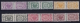 Italy: Pacchi Postali 1946 Sa 60 - 65   MI Nr  60 - 65 MNH/**/postfrisch/neuf Sans Charniere 2 Left Top Incomplete  Gum - Paquetes Postales