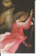 CPM Art, Tableau Lorenzo Lotto, L'angelo Annunziante (ange, Annonciation, Religion) Louvre Paris, Exposition 1998 - Peintures & Tableaux