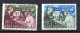 1953 Vaticano S. Bernardo N. 171 -72 Integri MNH** - Unused Stamps