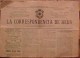 Rare JOURNAL ESPAGNOL LA CORRESPONDENCIA DE REUS , Domingo 4 De Noviembre 1888  DIARO POLITICO Prix Fixe - [1] Jusqu' à 1980