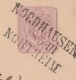 DR Ganzsache Mit Bpst. L3 Nordhausen-Northeim Und R1 Scharzfeld - Briefe U. Dokumente