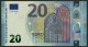 Portugal - M - 20 Euro - M001 H6 - MC0385360362 - Draghi - UNC - 20 Euro