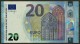 Portugal - M - 20 Euro - M001 F6 - MC0221069916 - Draghi - UNC - 20 Euro