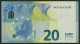 Portugal - M - 20 Euro - M001 F5 - MC0122455287 - Draghi - UNC - 20 Euro