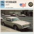 Auto Da Collezione  "Studebaker  1962  Avanti" (U.S.A.) - Motori