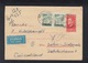 Yugoslavia Stationery Cover Uprated Overprints 1950 (2) - Covers & Documents