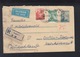 Yugoslavia Stationery Cover Uprated Overprints 1950 (3) - Covers & Documents