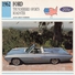 Auto Da Collezione  "Ford  1962  Thunderbird Sports Roadster" (U.S.A.) - Motori