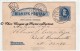 BRESIL 1890 - RIO DE JANEIRO - OBL 2a SOULIGNE DANS CARRE - 40 REIS SUR ENTIER POSTAL - Entiers Postaux