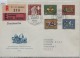 1958 Pro Patria B86-B90 627-661 FDC First Day Ausgabetag Charge Einschreiben Von Bern Nach Basel - FDC