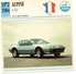 Auto Da Collezione  "Alpine  1972  A310" (Francia) - Motori