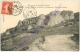 39. POLIGNY . Route De Milan Et Rochers Du Trou De La Lune .  CPA Animée . - Poligny