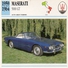 Auto Da Collezione "Maserati  1959  5000 GT" (Italia) - Motori