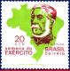 Ref. BR-1193 BRAZIL 1971 FAMOUS PEOPLE, ARMY WEEK, DUKE OF CAXIAS, , MAPS, MI# 1287, MNH 1V Sc# 1193 - Sonstige & Ohne Zuordnung