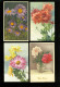 Delcampe - Beau Lot De 60 Cartes Postales De Fantaisie Fleurs  Fleur   Mooi Lot Van 60 Postkaarten Van Fantasie  Bloemen  Bloem - 5 - 99 Postkaarten