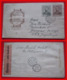 T8-FDC Cover,Envelope-50.výročí úmrtí Antonína Pavloviče Čechova-Praha,Ceskoslovensko-Belgrade Yugoslavia 1954.Censure - Covers