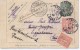 CTN44 - EP CL SEMEUSE LIGNEE 15c + TPM PARIS / EGGISHORN 1/8/1904 ROUTEE VERS L'ALLEMAGNE - Kartenbriefe