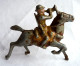 FIGURINE ALUDO - SOLDAT CAVALIER TROMPETTE CASQUE ADRIEN KAKI Pas Quiralu - Quiralu