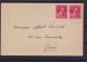 N° 690 Paire GRIFFE OTTIGNIES / Lettre ( Lsc ) Vers Gand - 1934-1935 Leopold III