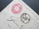 Delcampe - Schweiz 3 Ganzsachenumschläge Tübli / Brieftaube. 1869 Alle Echt Gelaufen / Gebraucht! - Stamped Stationery