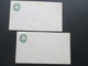 Schweiz Ganzsachenumschlag Tübli / Brieftaube. 25 C Grün Ungebraucht Mit Flecken!! - Postwaardestukken