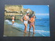 AK Echtfoto 1974 Japan Ama Diving Girls / Nackte Frauen!! Chiba Pref. Via Air Mail - Other & Unclassified