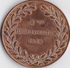 RARE Valenciennes Médaille Exposant 10ème Foire Exposition 1959 Nord France Bronze 33 G France TBE - Professionnels / De Société