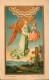 IMAGE RELIGIEUSE ANCIENNE - Ste St-Augustin - La Mort Chrétienne- TBE - Andachtsbilder