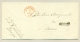 Nederland - 1861 - Portvrije Omslag / Folded Cover Van Arnhem Na Posttijd Naar Duiven - ...-1852 Préphilatélie