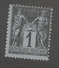 FRANCE - N°YT 83 NEUF** SANS CHARNIERE AVEC LEGER PIQUAGE A CHEVAL NORD/SUD - COTE YT : 18&euro; - 1877 - 1876-1898 Sage (Type II)