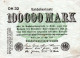Germany,inflation,100 000 Mark ,25.07.1923,P.91a,as Scan - 100000 Mark