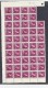 BELGIE - BELGIQUE 724N/P Postfris 48 Stuks In Veldeel + VARIETEIT 724P - V1 - 1946 -10 %