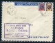 France / Algérie - Enveloppe  1er Vol Bone /Paris En 1947   Réf O 158 - Lettres & Documents