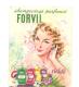 Rare Calendrier De 1958 FORVIL Shampooings Parfumés FORVIL Violette - Autres & Non Classés