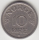 @Y@    Noorwegen  10 Öre  1954     (3377) - Noorwegen