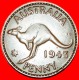 + KANGAROO: AUSTRALIA &#9733; PENNY 1943 WAR PERIOD (1939-1945)! LOW START&#9733;NO RESERVE!!! George VI (1937-1952) - Penny