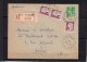 Mne De DECARIS + MOISSONNEUSE 10c Vert   Sur Lettre RECOMMANDEE De BELLEGARDE Gard Le 17 5 1961 - 1960 Marianne Of Decaris