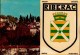 24-RIBERAC..2 VUES DONT BLASON ADHESIF...CPM - Riberac