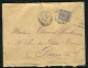 Tunisie - Enveloppe De Tunis Pour Paris En 1904 ( Pli Central ) -  Réf O 272 - Storia Postale