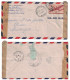 USA - 1940 LETTRE Pour LA MARTINIQUE FORT DE FRANCE Avec CENSURE MILITAIRE + VIA AIR MAIL - Briefe U. Dokumente