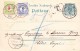 Switzerland 1892: 5pf Germany Postal Card To Rickenbach Forwarded & Rated 7r Postage Due - Taxe