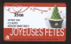 Carte Cadeau Auchan -JOYEUSES FETES - 35 € - CE ADPEP - Cartes Cadeaux