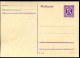 AMERIKANISCHE ZONE P903 PF VII Postkarte PLATTENFEHLER ** 1945  Kat. 40,00 € - Nooduitgaven Amerikaanse Zone