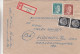 Allemagne - Empire - Lettre Recommandée De 1944 - Oblitération Saarbrücken - Expédié Vers Kochel - Hitler - Covers & Documents