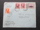 Iran 1939 Airmail / Luftpost. ED. Schlüter Teheran. Mischfrankatur. Marke Mit Aufdruck! Interessanter Beleg! - Irán