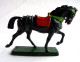 FIGURINE STARLUX CHEVAL 1976 Noir (2) MOYEN AGE - Starlux