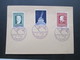 Österreich 17.3.1948 Sonderstempel Rotundengelände Wiener Internationale Messe. 2 Belege Mit Den Nr. 854, 855 Und 857 - Cartas & Documentos