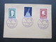 Delcampe - Österreich 17.3.1948 Sonderstempel Rotundengelände Wiener Internationale Messe. 2 Belege Mit Den Nr. 854, 855 Und 857 - Covers & Documents